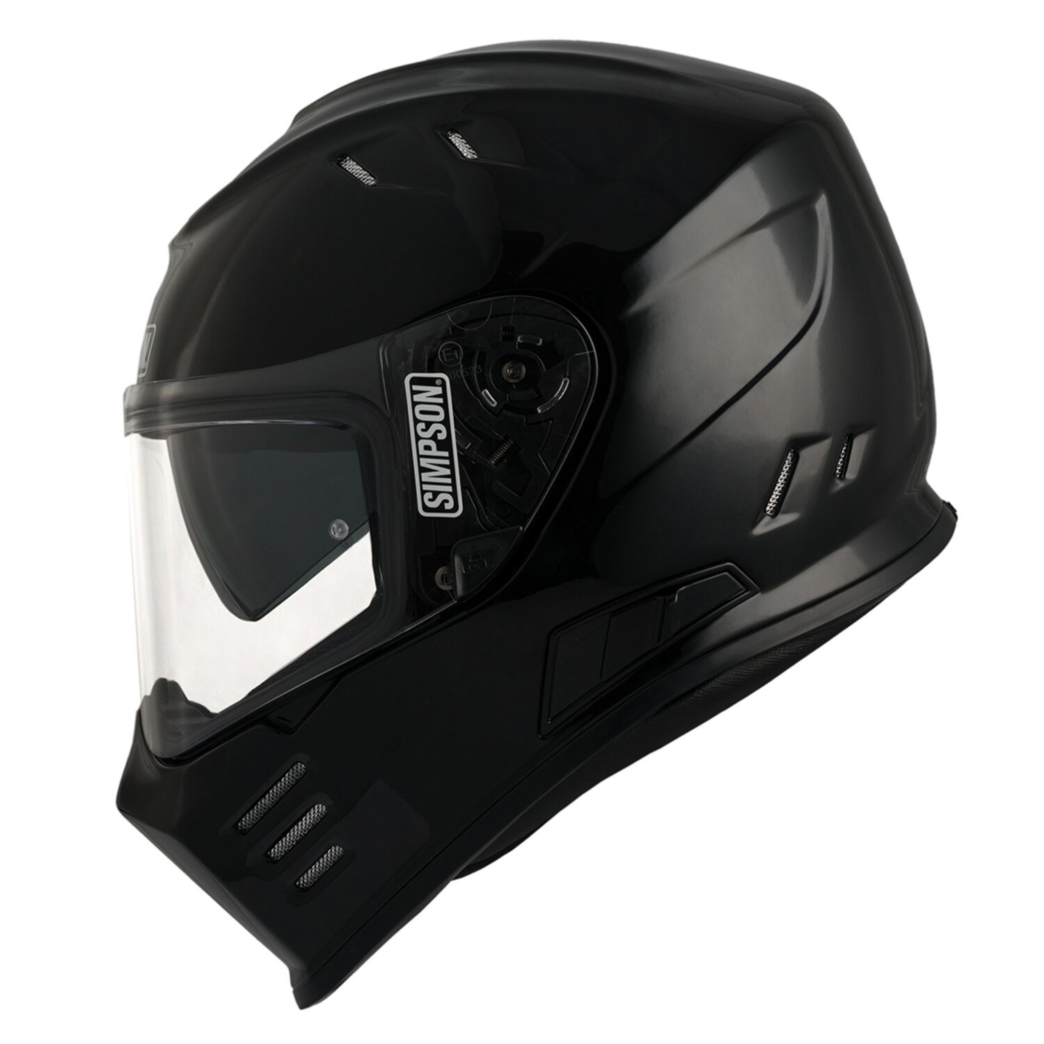 Simpson Venom Black Metal Helmet Size XL | eBay